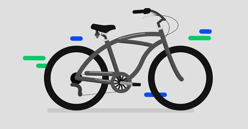 image vélo pour bannière