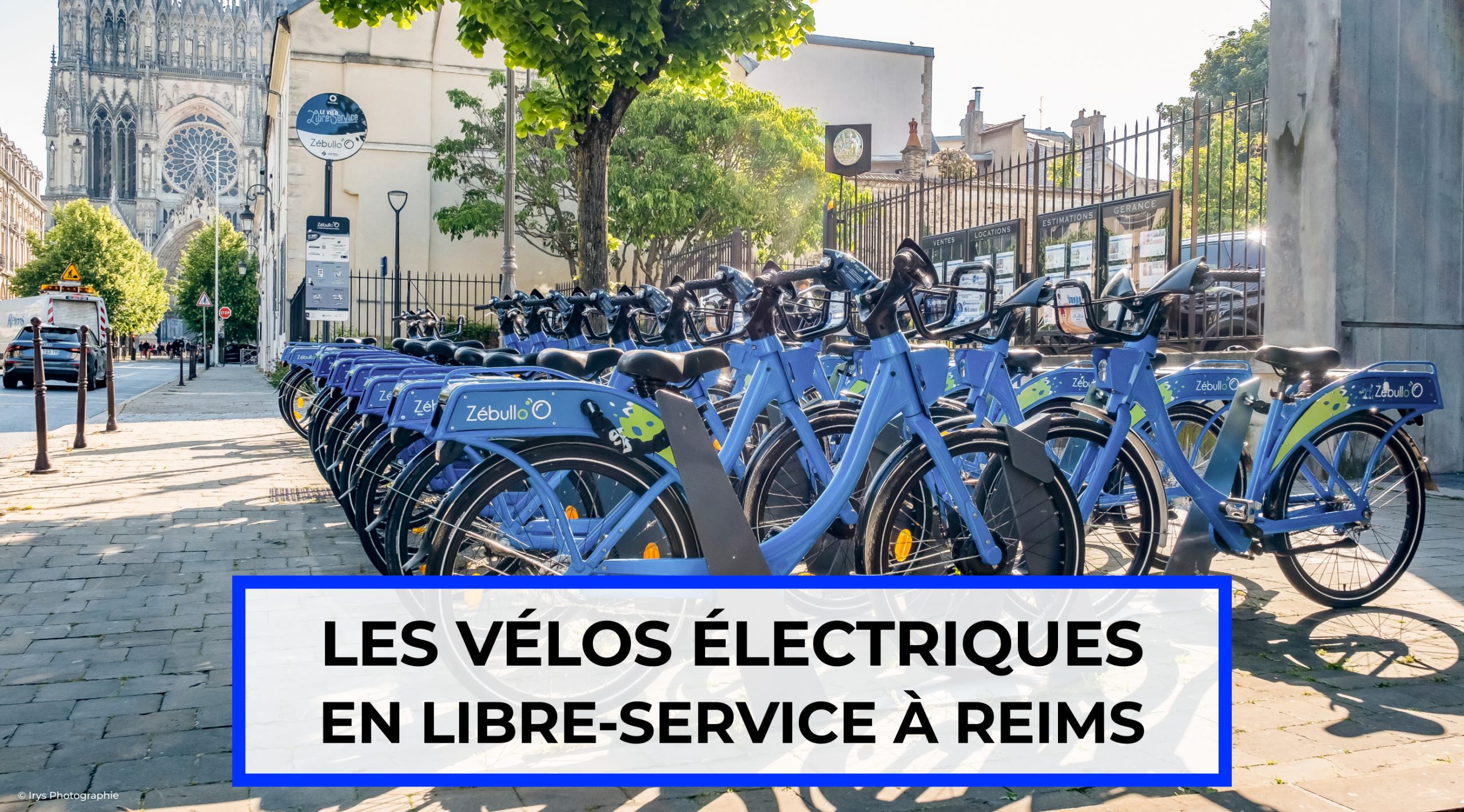 Les vélos électriques en libre-service à Reims